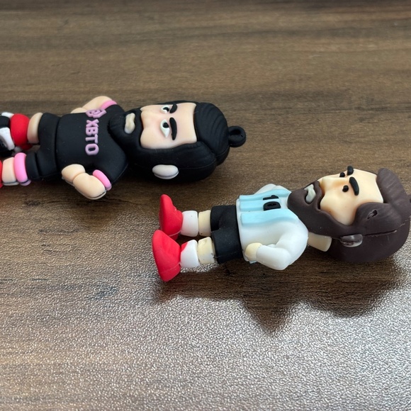 Lionel MESSI Keychain Argentina Jersey #10 Football Soccer Player 3-D Figure 2 - Picture 8 of 9